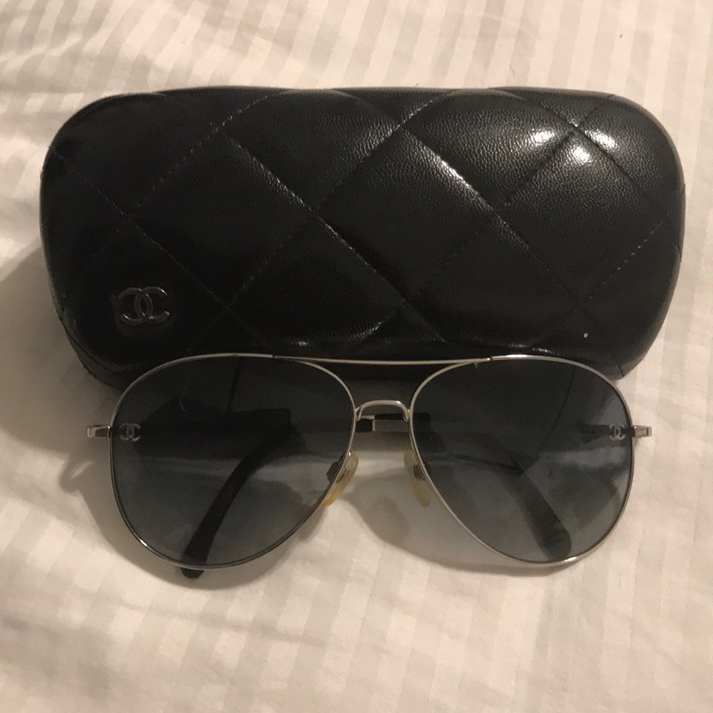 Authentic Chanel aviators